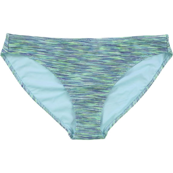 American Eagle Womens Multi Tone Bikini Swim Bottom, Green, Large