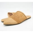 thumbnail image 1 of American Eagle Womens Multi Tone Woven Slide Flats, Beige, 10 2A(N) US, 1 of 2
