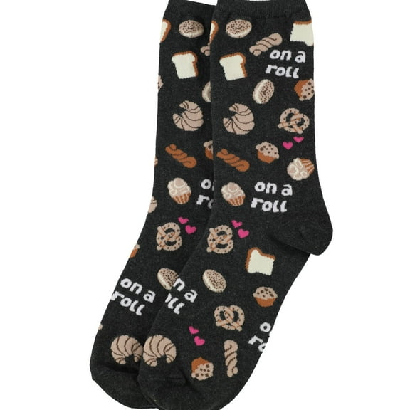 American Eagle Womens On A Roll Lightweight Socks, Grey, One Size