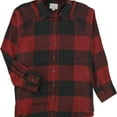 thumbnail image 1 of American Eagle Womens Plaid Button Up Shirt, Red, Medium, 1 of 2