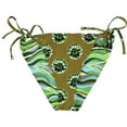 thumbnail image 1 of American Eagle Womens Reversible Bikini Swim Bottom, Green, X-Large, 1 of 2