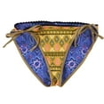 thumbnail image 1 of American Eagle Womens Reversible Bikini Swim Bottom, Multicoloured, Large, 1 of 2