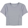 thumbnail image 1 of American Eagle Womens Solid Basic T-Shirt, Blue, Large, 1 of 2