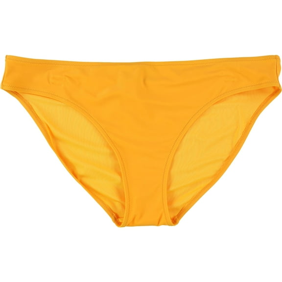 American Eagle Womens Solid Bikini Swim Bottom, Orange, Large