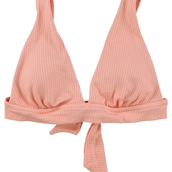 American Eagle Womens Solid Bikini Swim Top, Orange, Medium