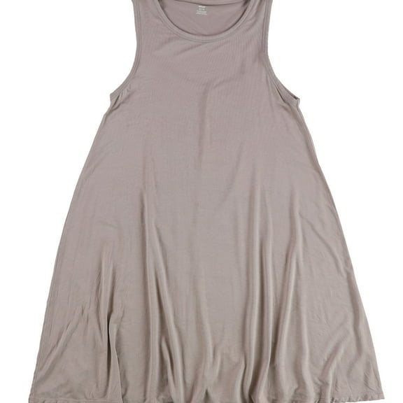 American Eagle Womens Solid Cut Out Back A-line Dress, Pink, Medium