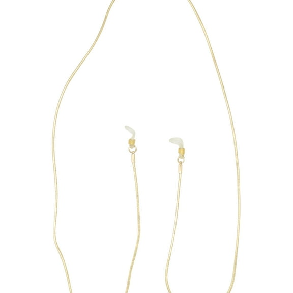 American Eagle Womens Solid Glasses Chain Holder, Gold