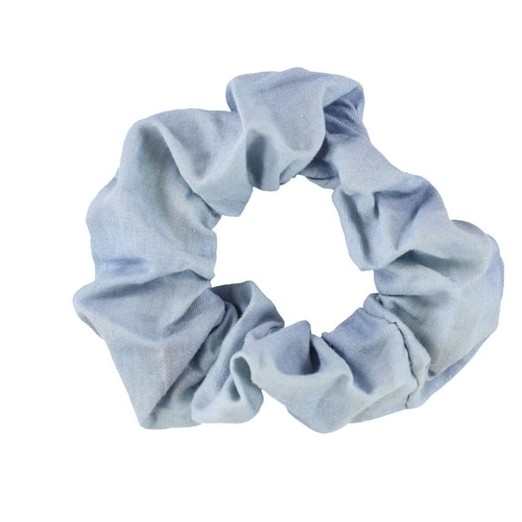 American Eagle Womens Solid Hair Scrunchie, Blue