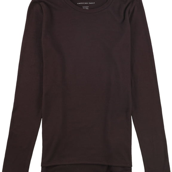 American Eagle Womens Solid Pullover Blouse, Brown, X-Small