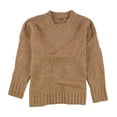 thumbnail image 1 of American Eagle Womens Solid Pullover Sweater, Brown, X-Small, 1 of 2