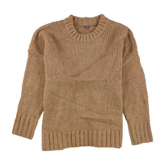 American Eagle Womens Solid Pullover Sweater, Brown, X-Small
