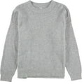 thumbnail image 1 of American Eagle Womens Solid Pullover Sweater, Grey, Medium, 1 of 2