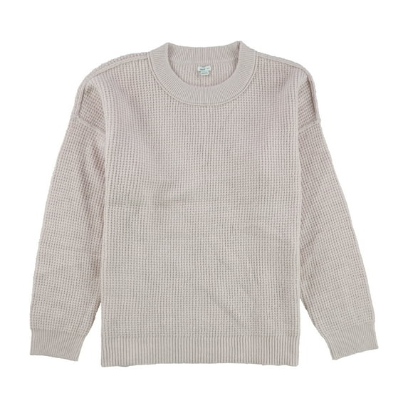 American Eagle Womens Solid Pullover Sweater, Pink, Large