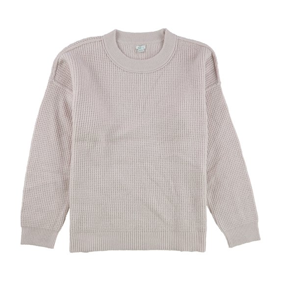 American Eagle Womens Solid Pullover Sweater, Pink, Large