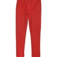 thumbnail image 1 of American Eagle Womens Solid Thermal Pajama Pants, Red, X-Small, 1 of 2