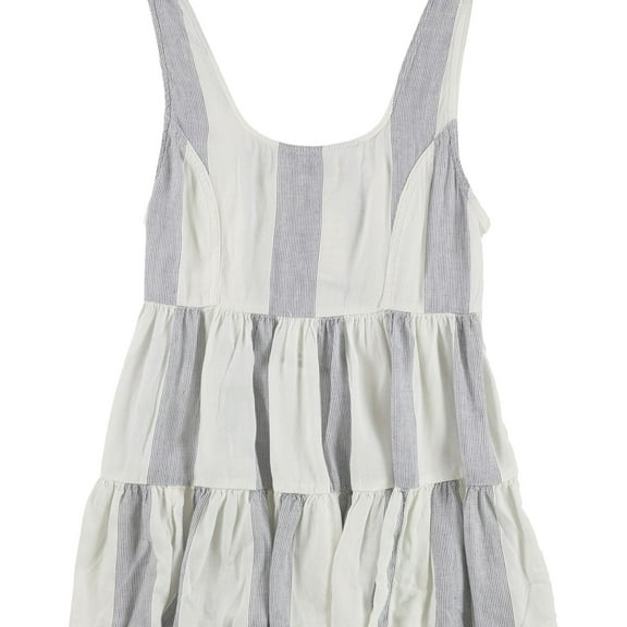 American Eagle Womens Stripe Tank Top, White, X-Small