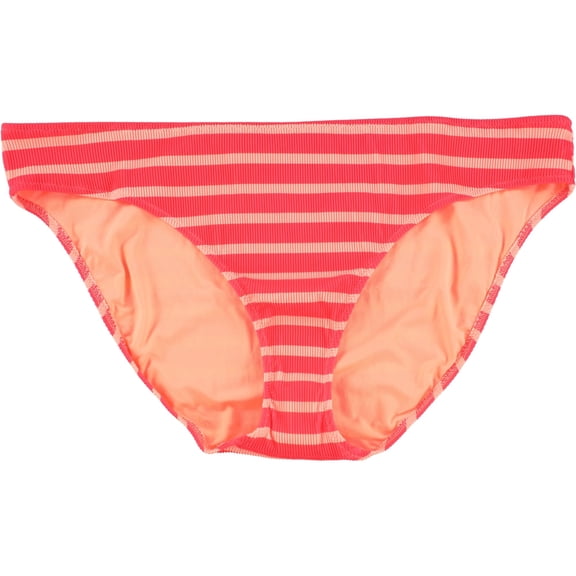 American Eagle Womens Stripes Bikini Swim Bottom, Orange, XX-Large