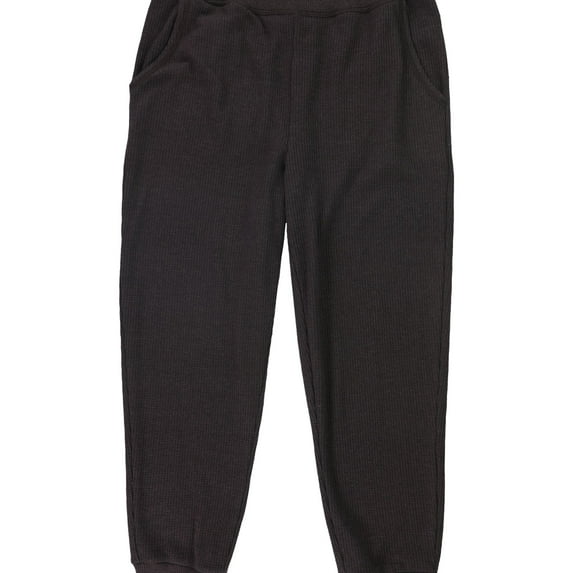 American Eagle Womens Zebra Thermal Pajama Pants, Brown, Large