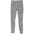 thumbnail image 1 of American Eagle Womens Zebra Thermal Pajama Pants, Grey, Medium, 1 of 2