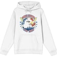 thumbnail image 1 of American Eagle World Leaders 1776 Tour White Adult Long Sleeve Hoodie-Large, 1 of 3