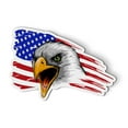 thumbnail image 1 of American Eagle with Flag - 5" Magnet for Car Locker Refrigerator, 1 of 1