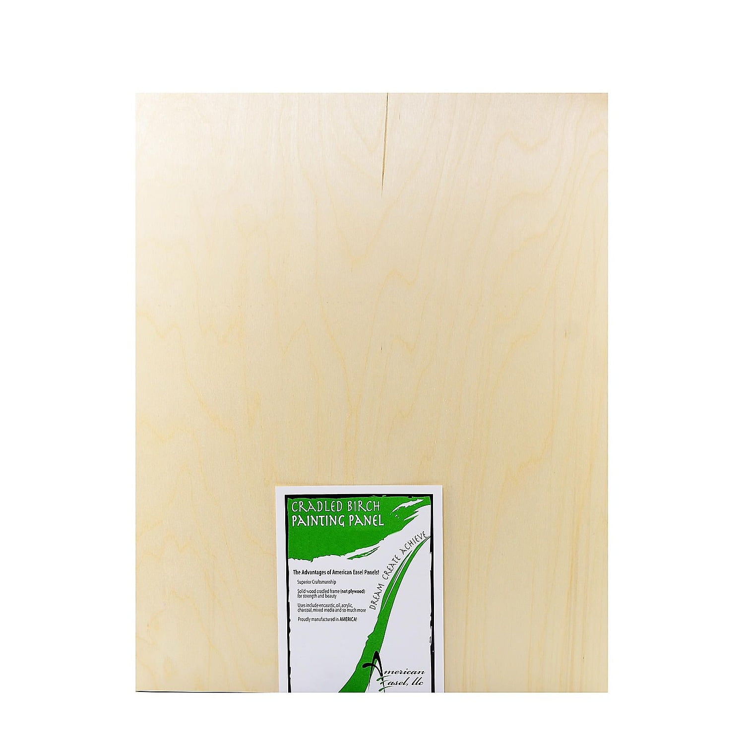 American Easel Wood Painting Panel - 24" x 30" x 1-5/8", Deep Panel