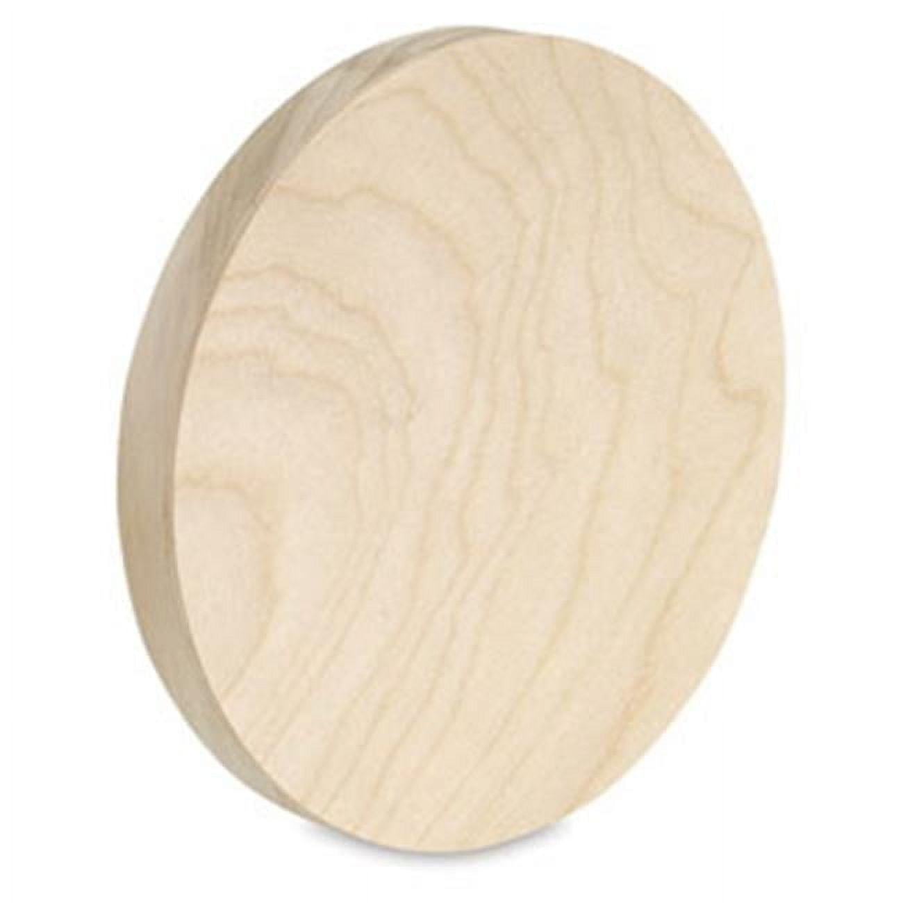 American Easel Wood Painting Panel - 8" x 7/8", Round Panel