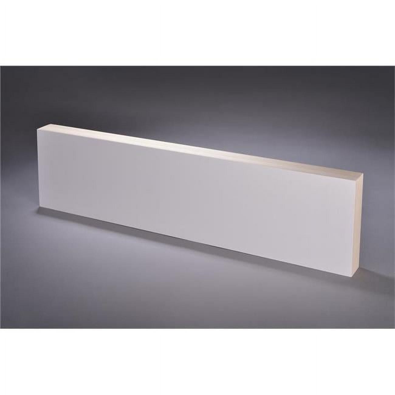 American Easel Gessoed Wood Painting Panel 12" x 24", 7/8" Cradle