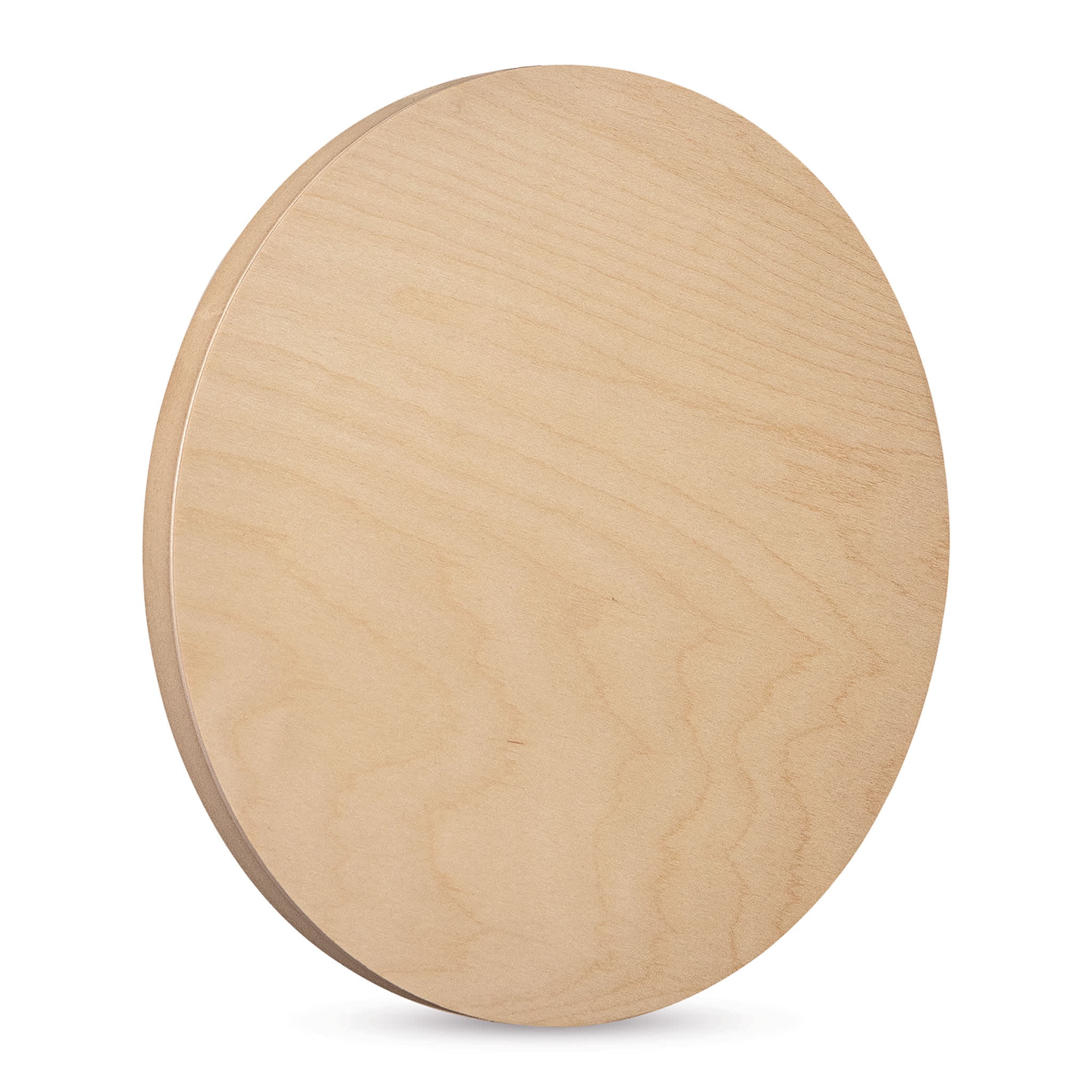 American Easel Ranger Board Cradled Round Birch Painting Panel - 14"Dia. x 7/8"D