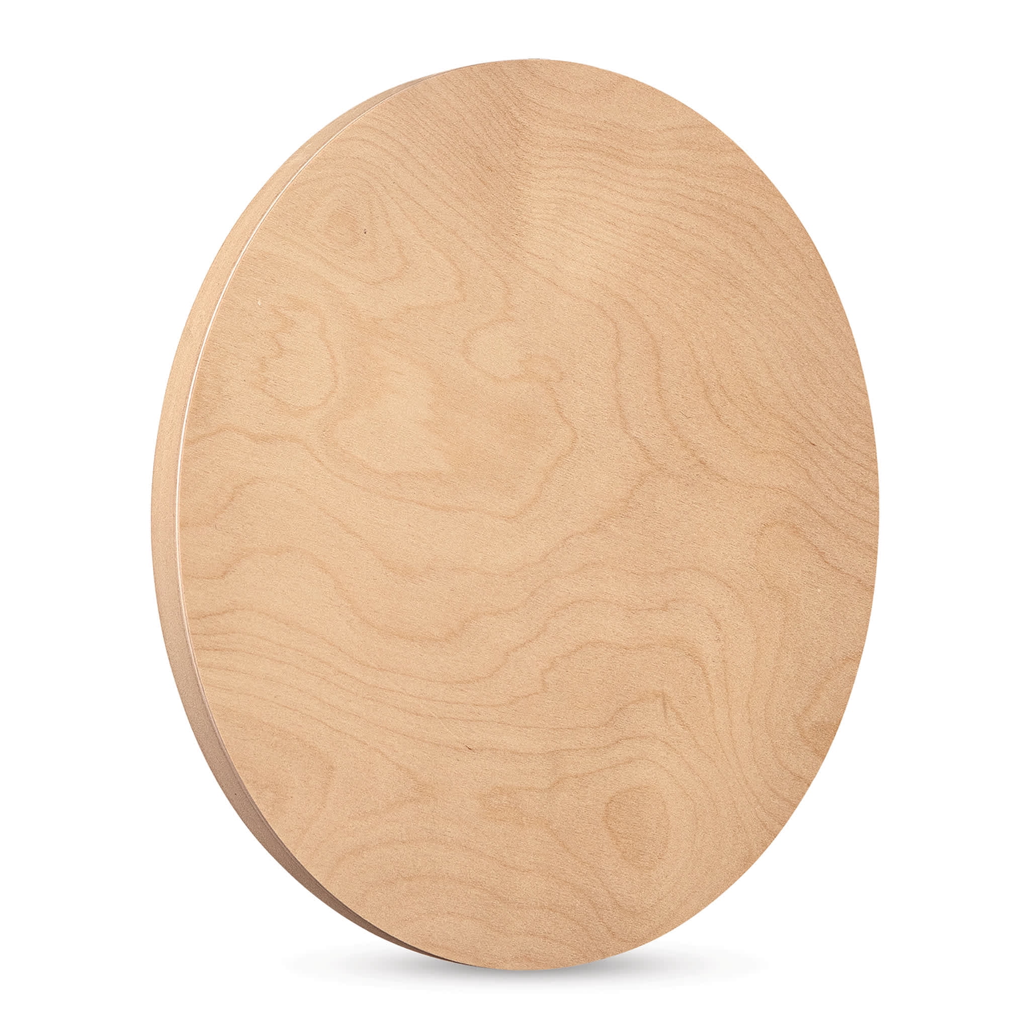 American Easel Ranger Board Cradled Round Birch Painting Panel - 16"Dia. x 7/8"D