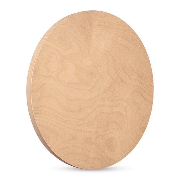 American Easel Ranger Board Cradled Round Birch Painting Panel - 16"Dia. x 7/8"D