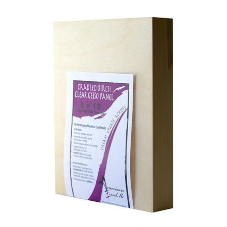 American Easel Wood Primed Painting Panels (Set of 2)