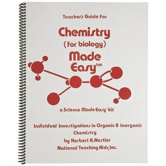 American Educational Chemistry Made Easy Teacher's Guide T-6078G