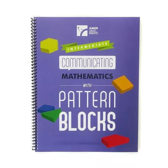 American Standard Math American Educational Mathematics Intermediate Guide w/ Pattern Blocks ...