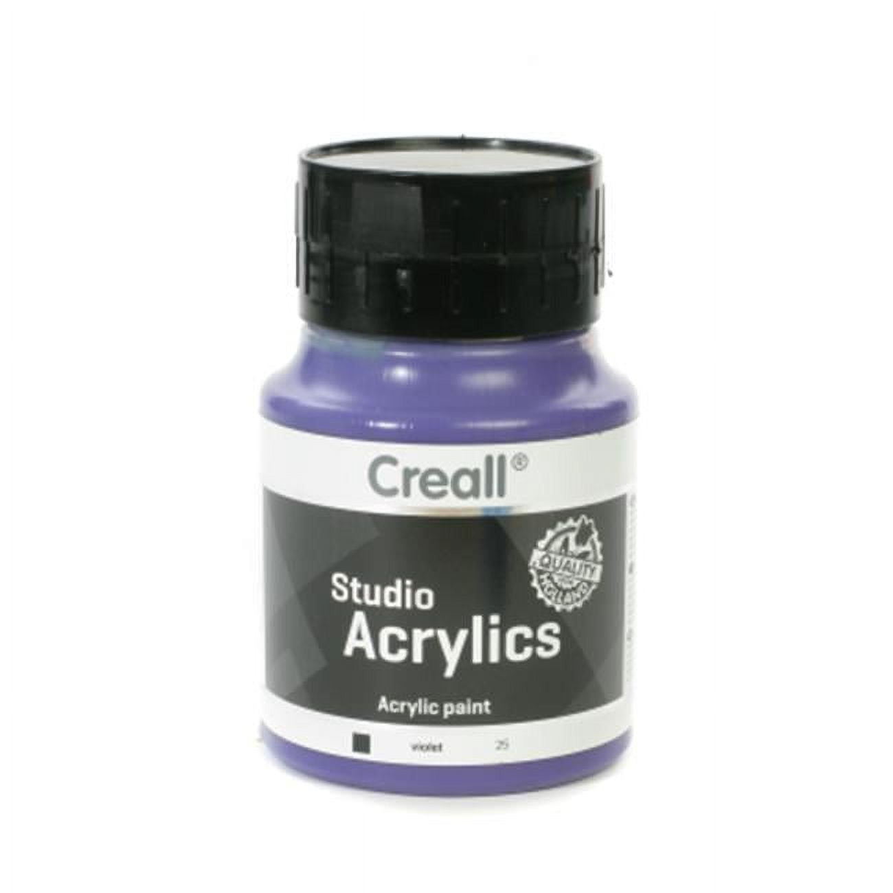 Creall Studio Acrylic Paint, semi opaque, brilliant green (50), 500 ml