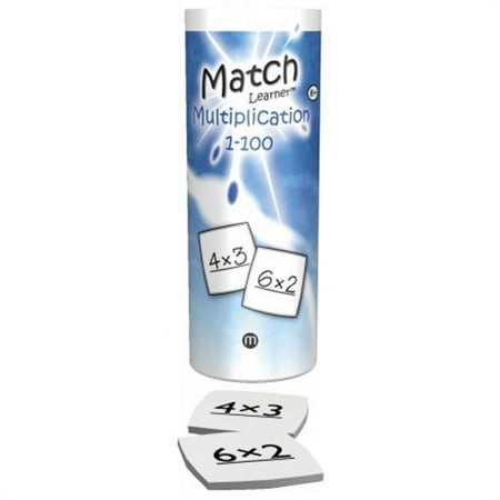 American Educational Products 1321239 Match Learner Multiplication Math Game