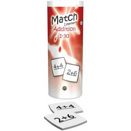 American Educational Products 1321237 Match Learner Match Addition Game