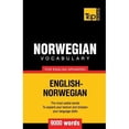 thumbnail image 1 of American English Collection: Norwegian vocabulary for English speakers - 9000 words (Paperback), 1 of 1