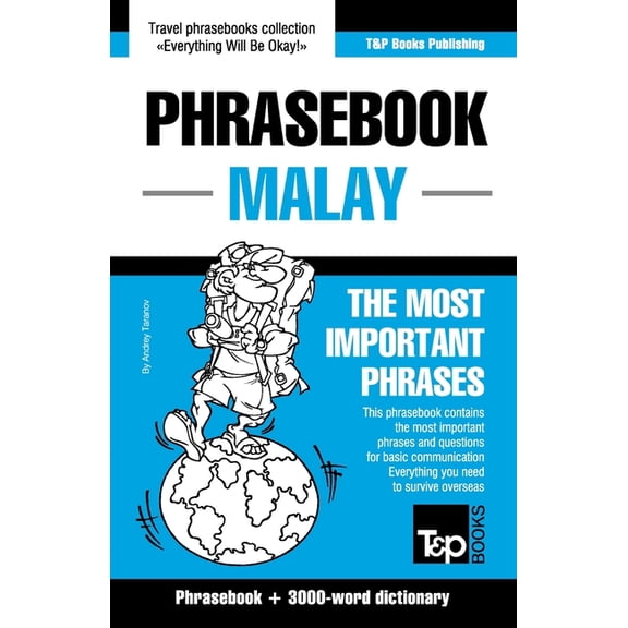 American English Collection Phrasebook - Malay - The most important phrases: Phrasebook and 3000-word dictionary, Book 217, (Paperback)