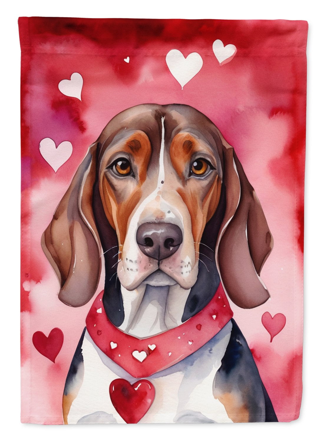 customer-reviews-for-american-english-coonhound-my-valentine-house-flag