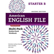 American English File 2e Starter B Multipack 2019, Paperback
