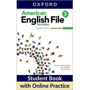 American English File Level 3 Student Book with Online Practice, Paperback
