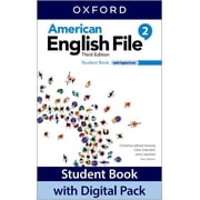American English File 3e Student Book Level 2 Digital Pack, Paperback