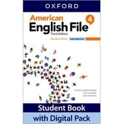 American English File 3e Student Book Level 4 Digital Pack, Paperback