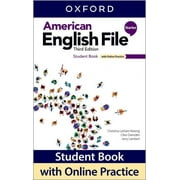 American English File 3e Student Book Starter and Online Practice Pack, Paperback
