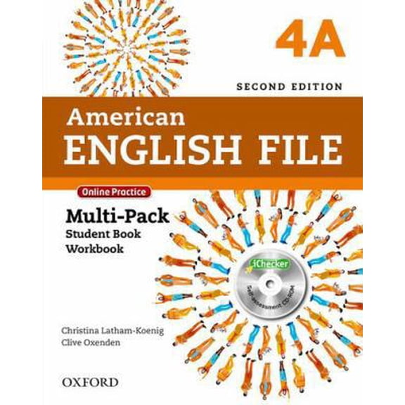 Pre-Owned American English File Second Edition: Level 4 Multi-Pack a: With Online Practice and Ichecker [With CDROM] (Paperback) 019477628X 9780194776288