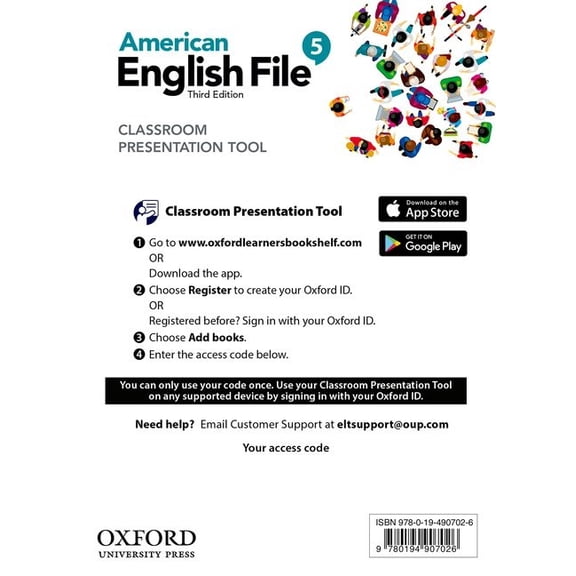 American English File Level 5 Classroom Presentation Tool Access Card (Other)