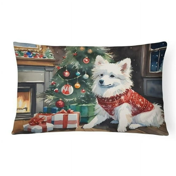 Eskimo Cozy Christmas Throw Pillow