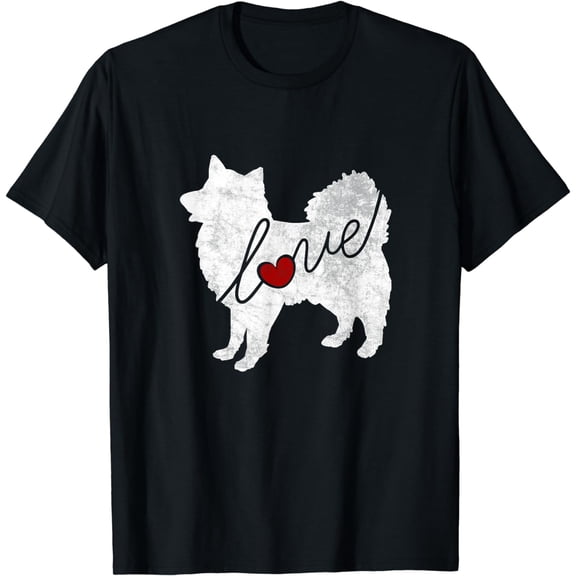 American Eskimo Dog Love - A Minimalist and Classic T-Shirt