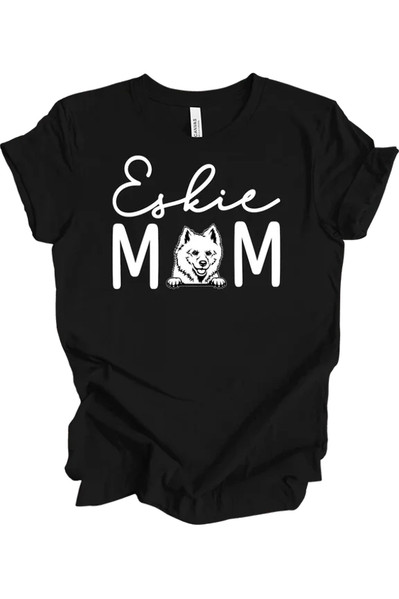 American Eskimo Dog Mom Graphic T-shirt